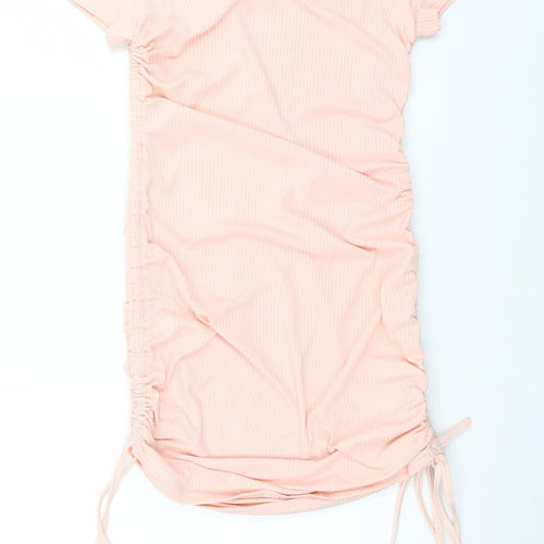 SheIn Womens Ivory   Basic T-Shirt Size 10