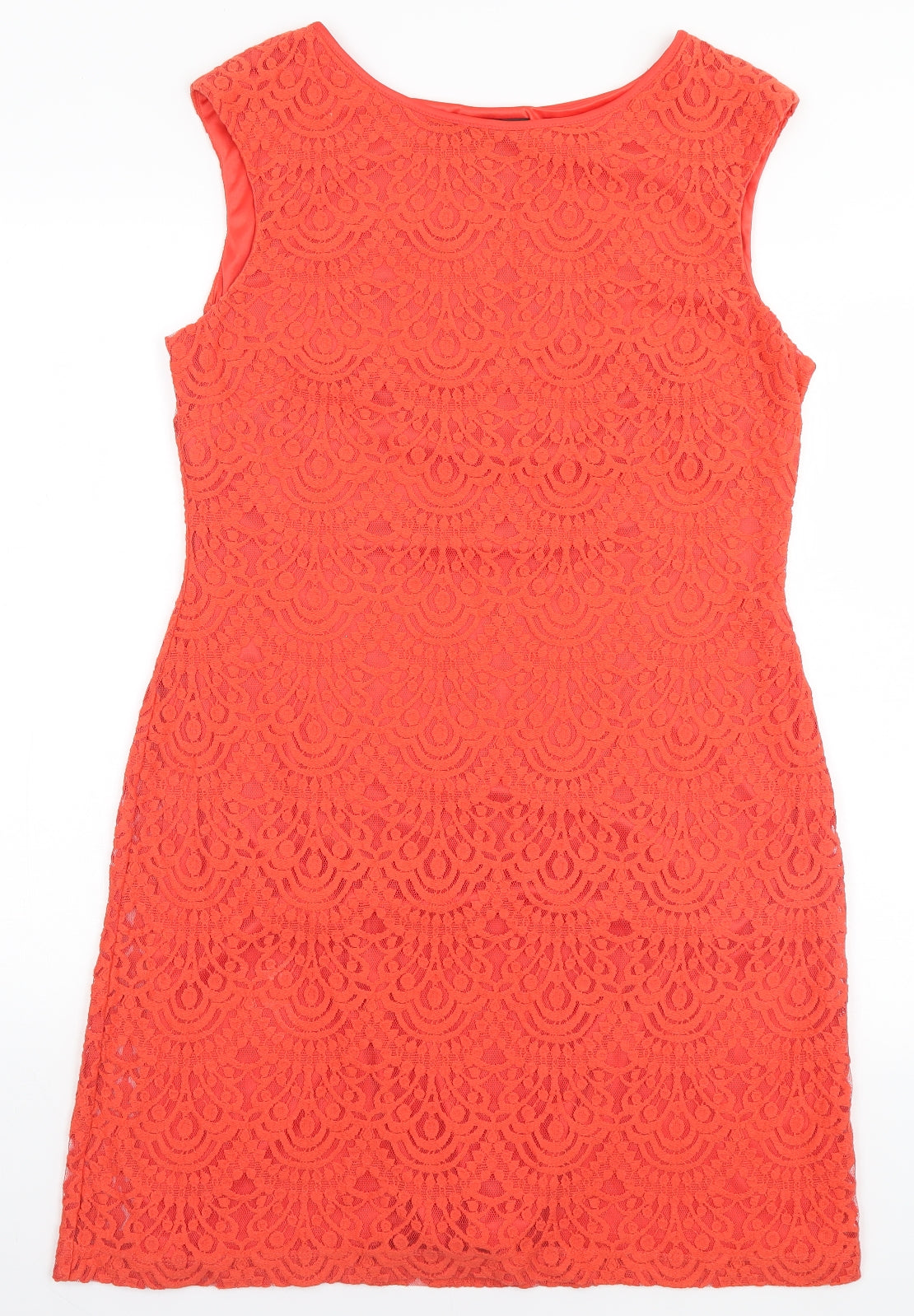Jessica Howard Womens Red Paisley  A-Line  Size 18