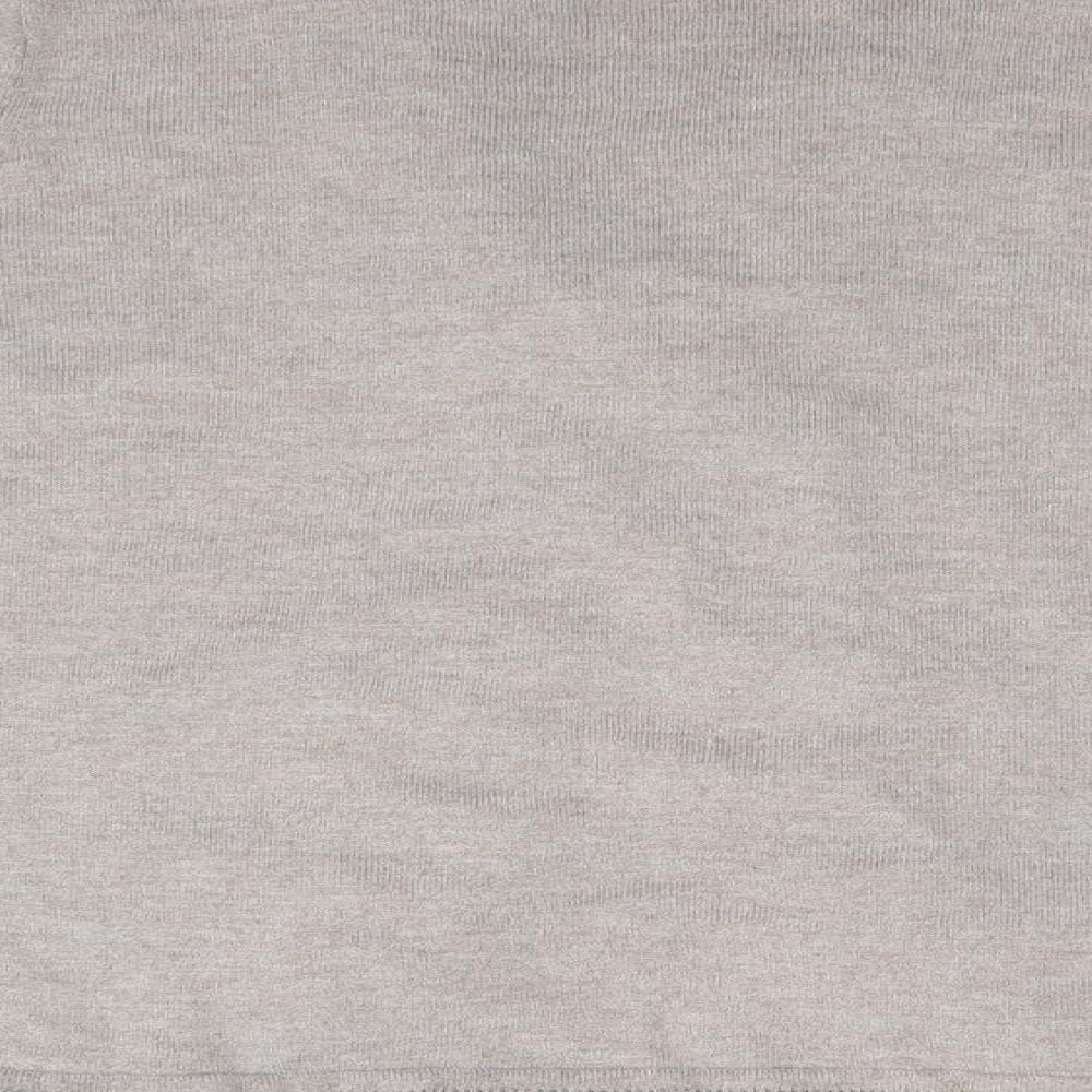 Preworn Womens Grey   Cardigan Jumper Size L