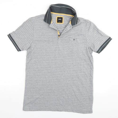 Burton Mens Grey    Polo Size M