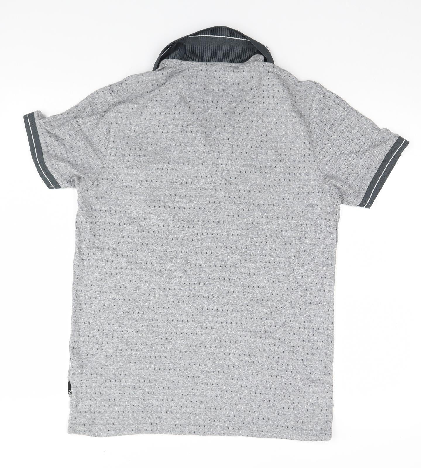 Burton Mens Grey    Polo Size M