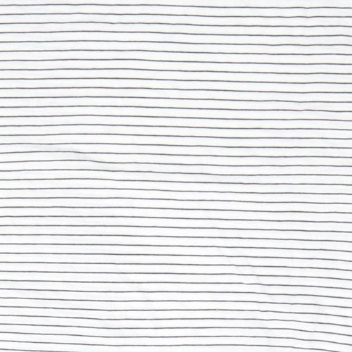 New Look Womens White Striped  Basic T-Shirt Size 8