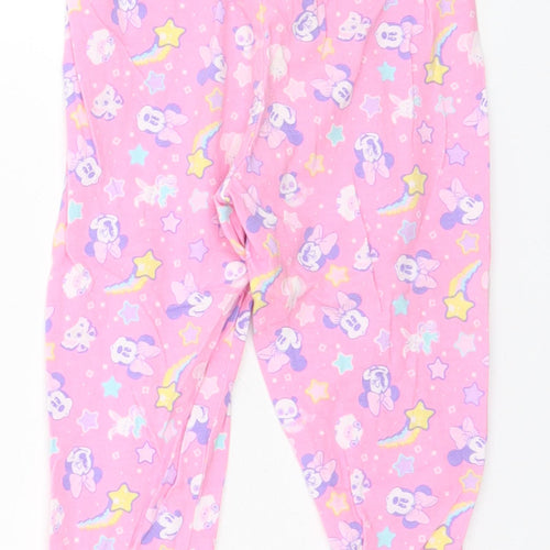 Disney Girls Pink Geometric   Pyjama Pants Size 2 Years  - Mini Mouse