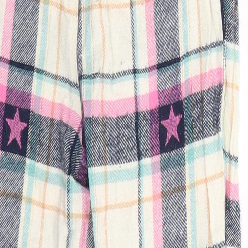 Nutmeg Girls Blue Plaid   Pyjama Pants Size 2-3 Years