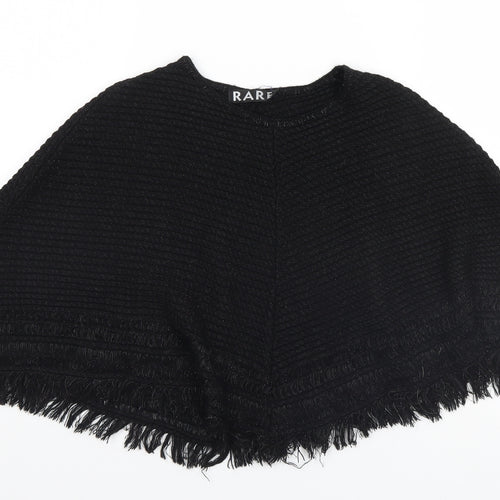 Rare Womens Black   Basic Blouse One Size