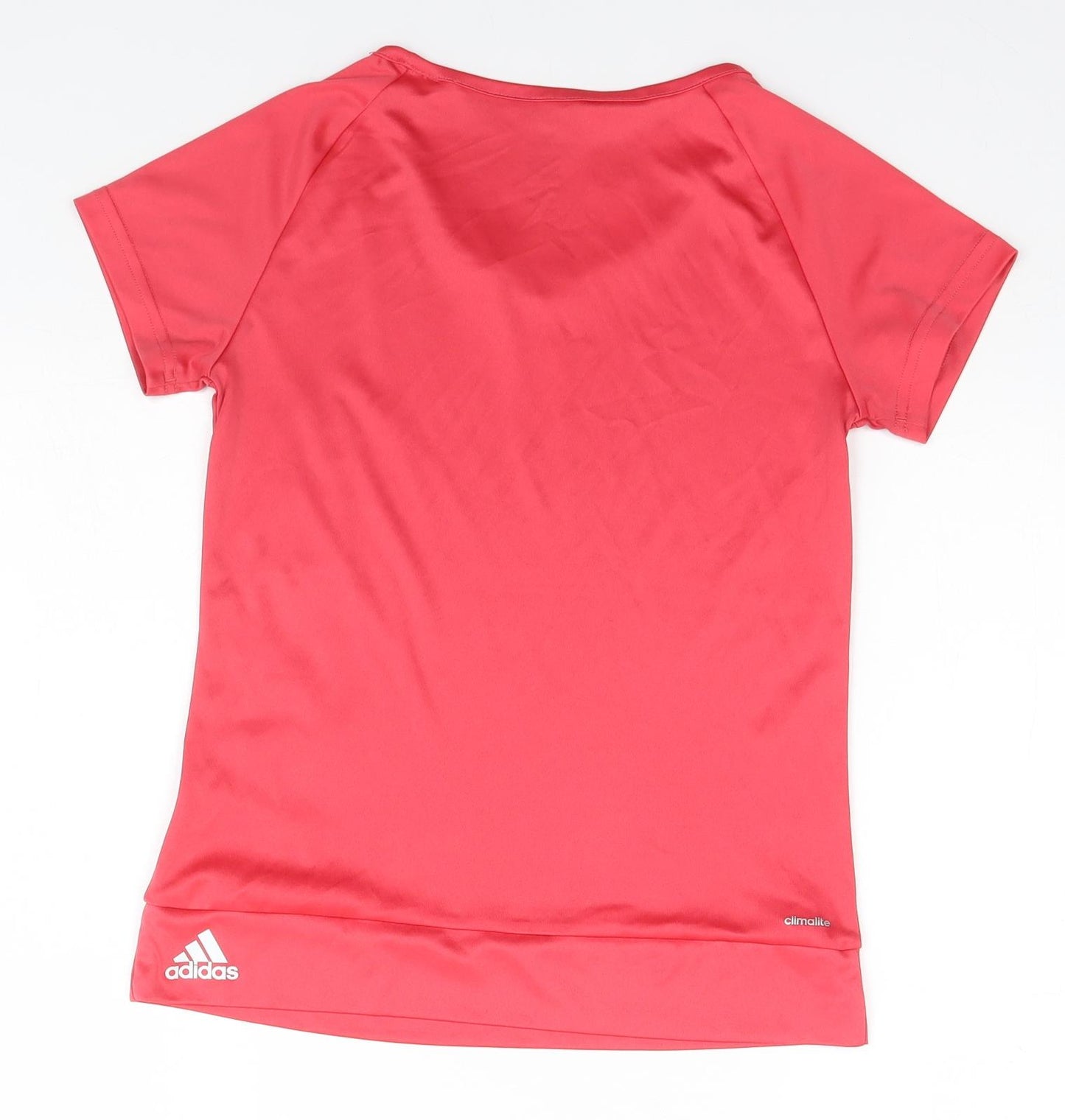 adidas Girls Pink   Basic T-Shirt Size 11-12 Years
