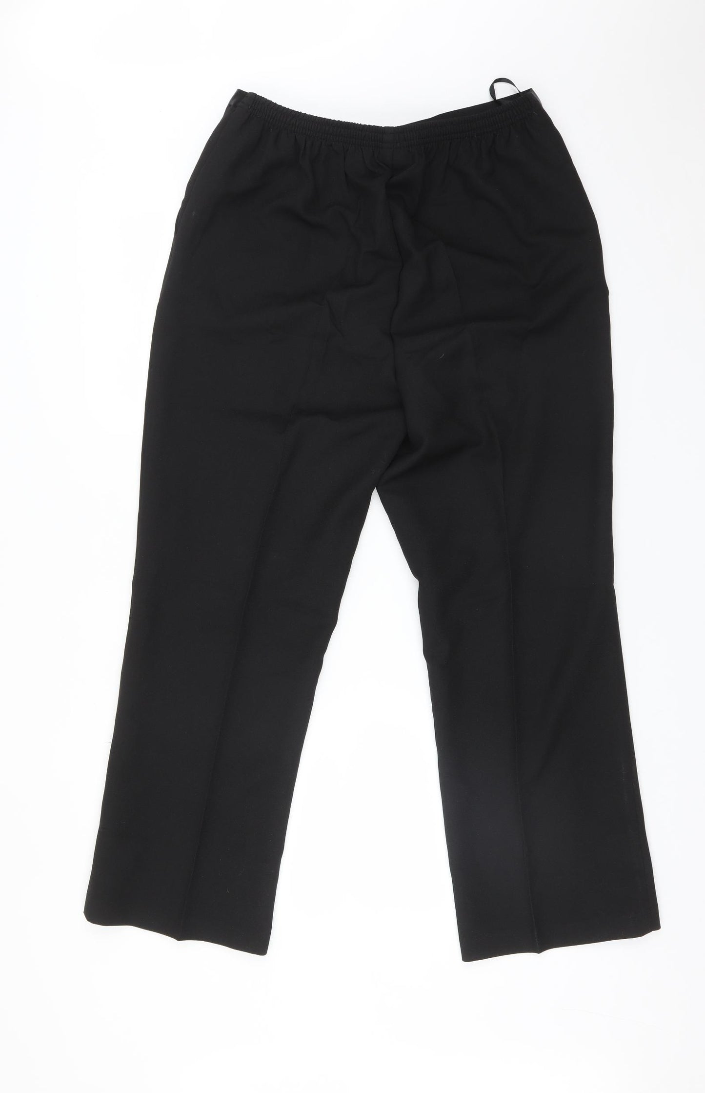 Damart Womens Black   Trousers  Size 16 L27 in