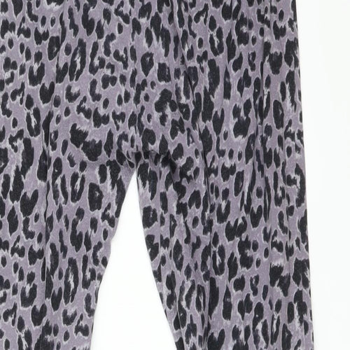 George Womens Multicoloured Animal Print   Pyjama Pants Size 10