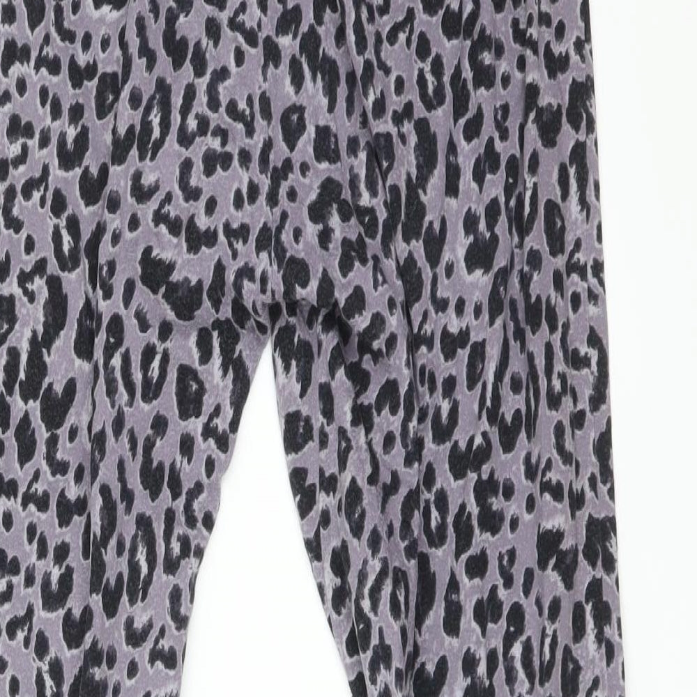 George Womens Multicoloured Animal Print   Pyjama Pants Size 10