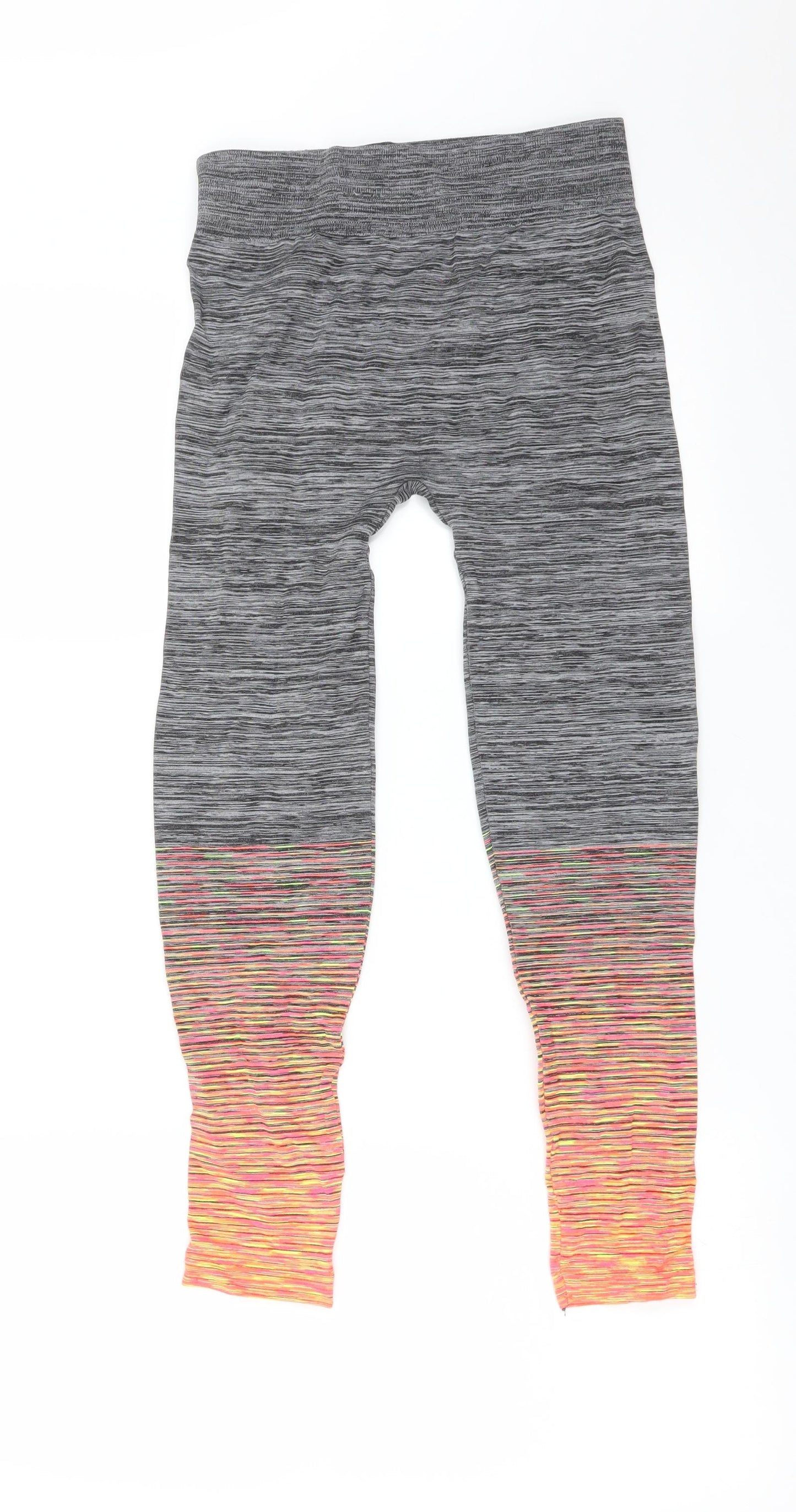 Preworn Womens Multicoloured Flecked   Leggings One Size L23 in