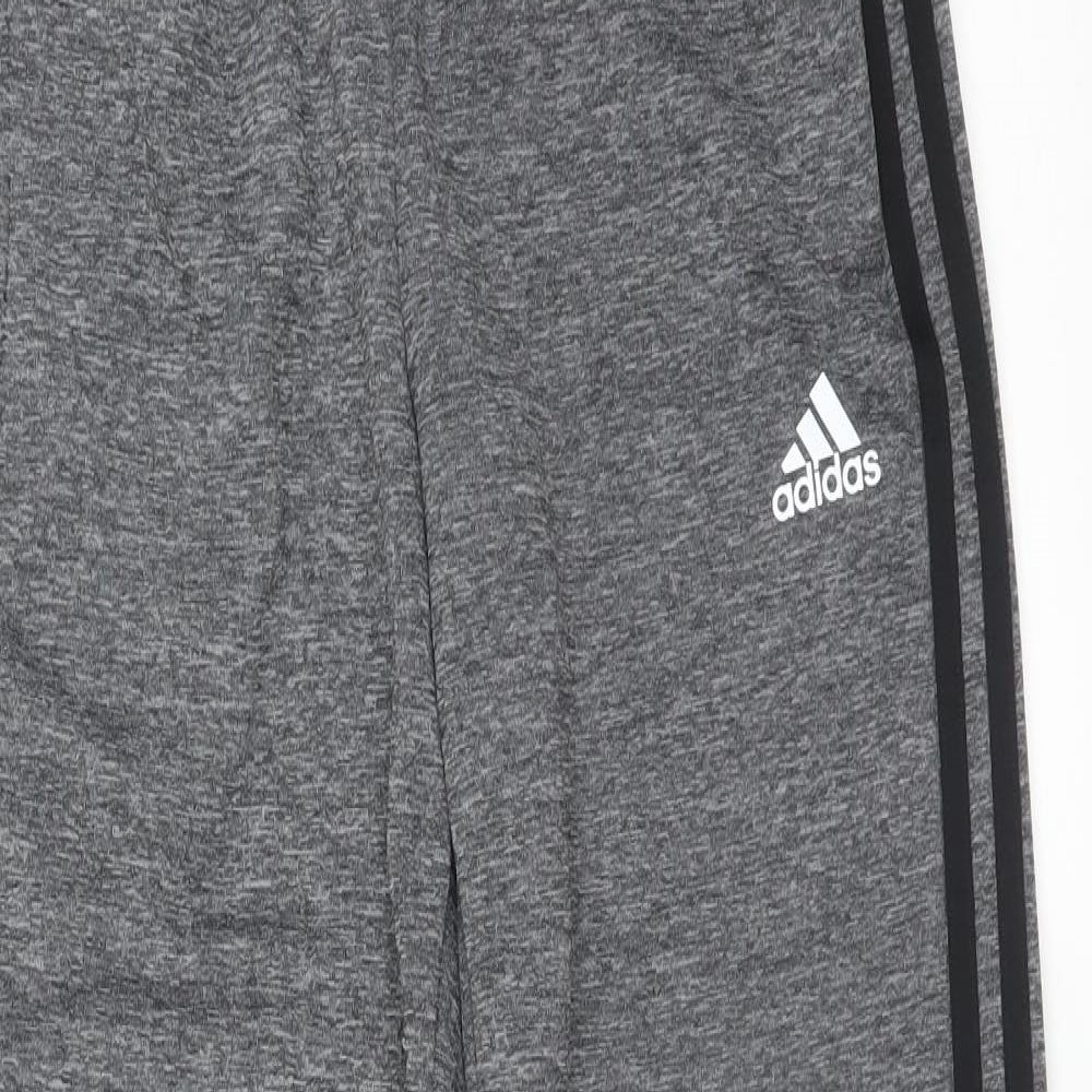adidas Boys Grey   Jogger Trousers Size 13-14 Years