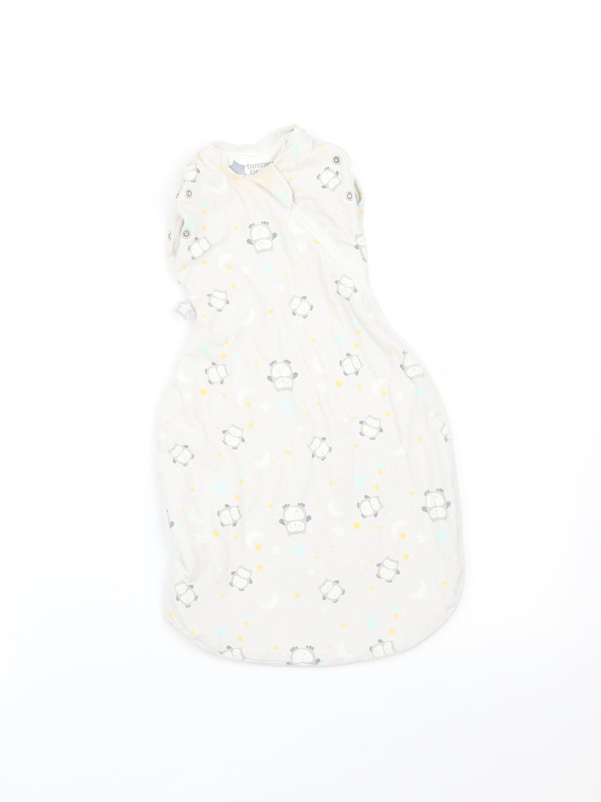 Tommee Tippee Baby Grey Solid   One Piece Size 0-3 Months  - OWL NIGHT