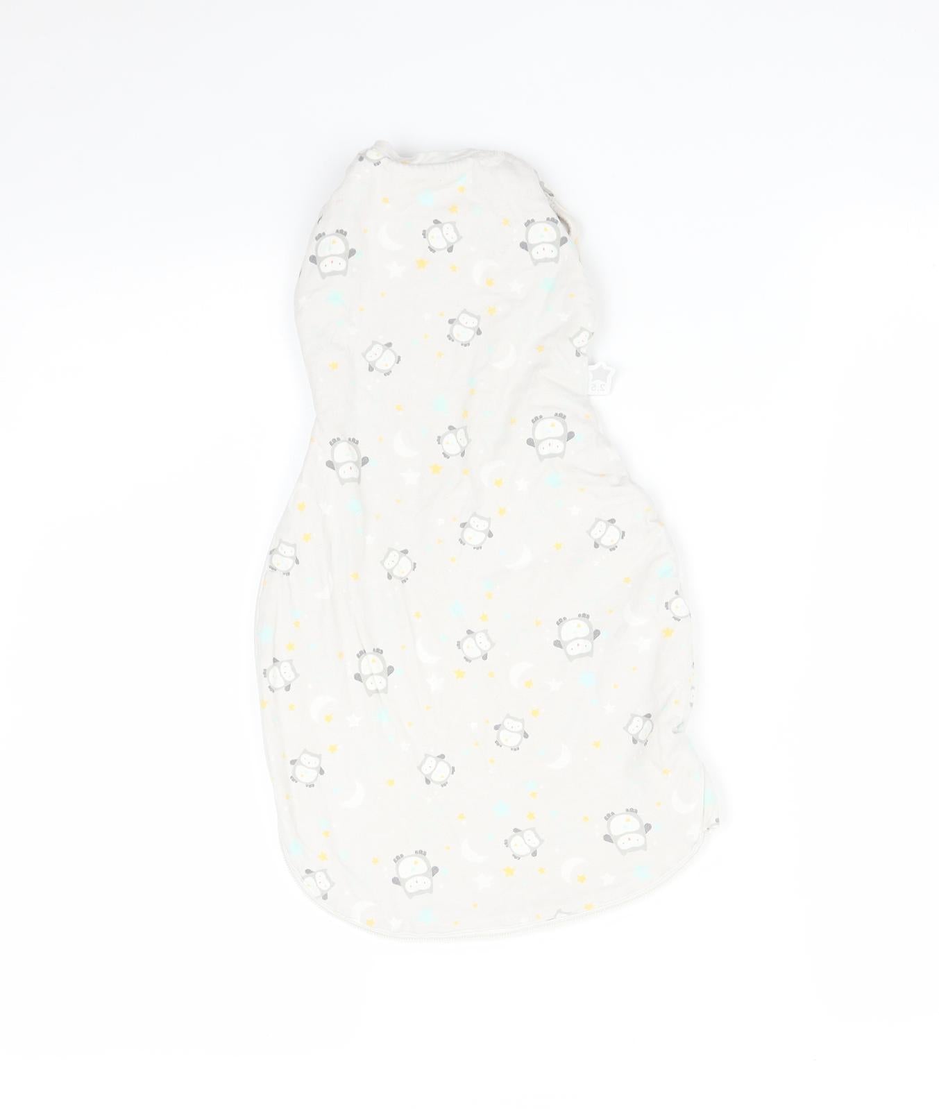 Tommee Tippee Baby Grey Solid   One Piece Size 0-3 Months  - OWL NIGHT