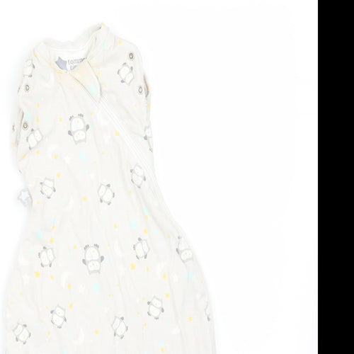 Tommee Tippee Baby Grey Solid   One Piece Size 0-3 Months  - OWL NIGHT