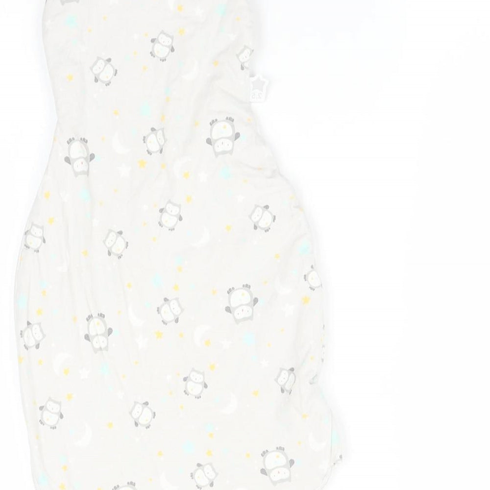 Tommee Tippee Baby Grey Solid   One Piece Size 0-3 Months  - OWL NIGHT