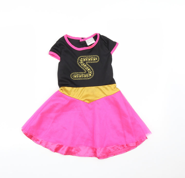 PARTYMIX Girls Multicoloured Fit & Flare Size 4 Years - FANCY DRESS