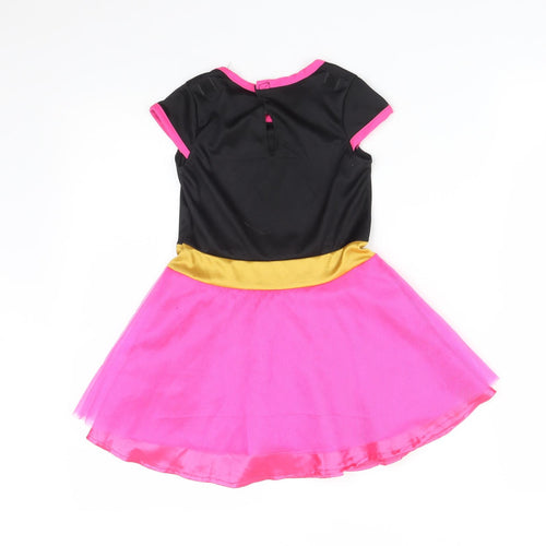 PARTYMIX Girls Multicoloured   Fit & Flare  Size 4 Years  - FANCY DRESS