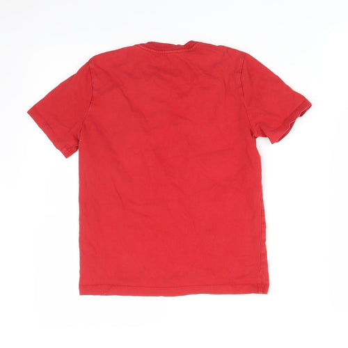 Gap Boys Red   Basic T-Shirt Size 8 Years  - HOME RUN KING