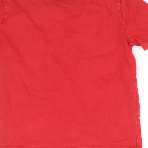Gap Boys Red   Basic T-Shirt Size 8 Years  - HOME RUN KING