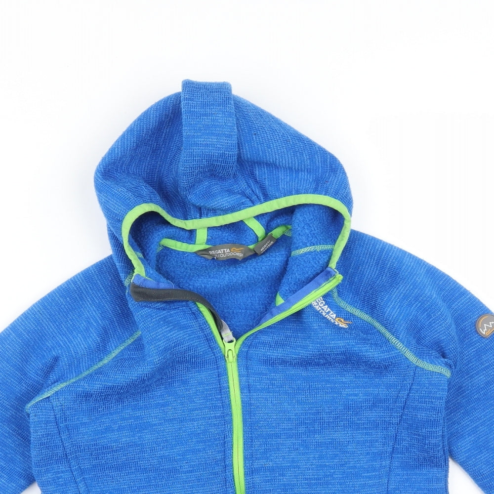 Regatta Boys Blue   Full Zip Jumper Size 9-10 Years
