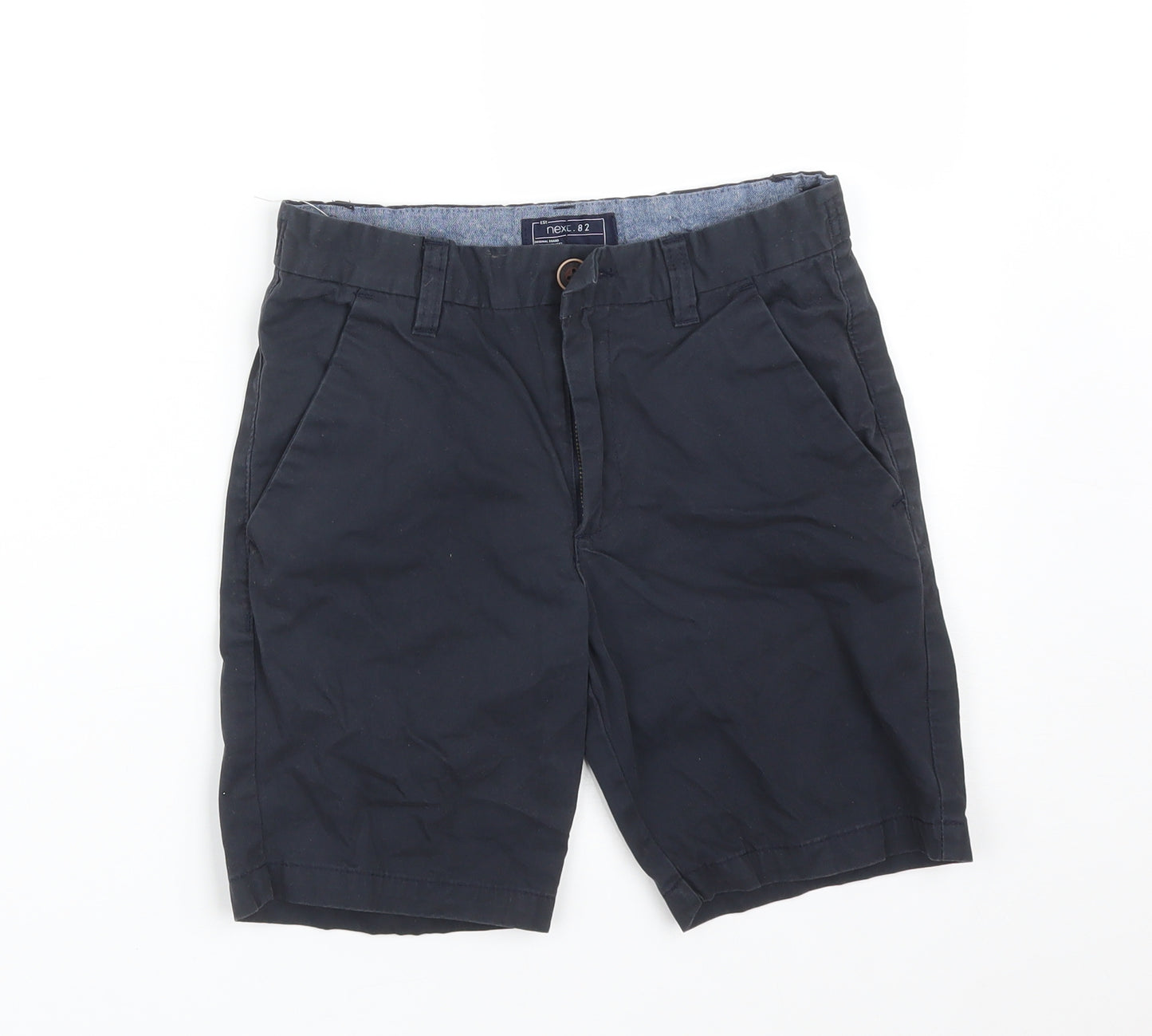 NEXT Boys Black   Chino Shorts Size 9 Years