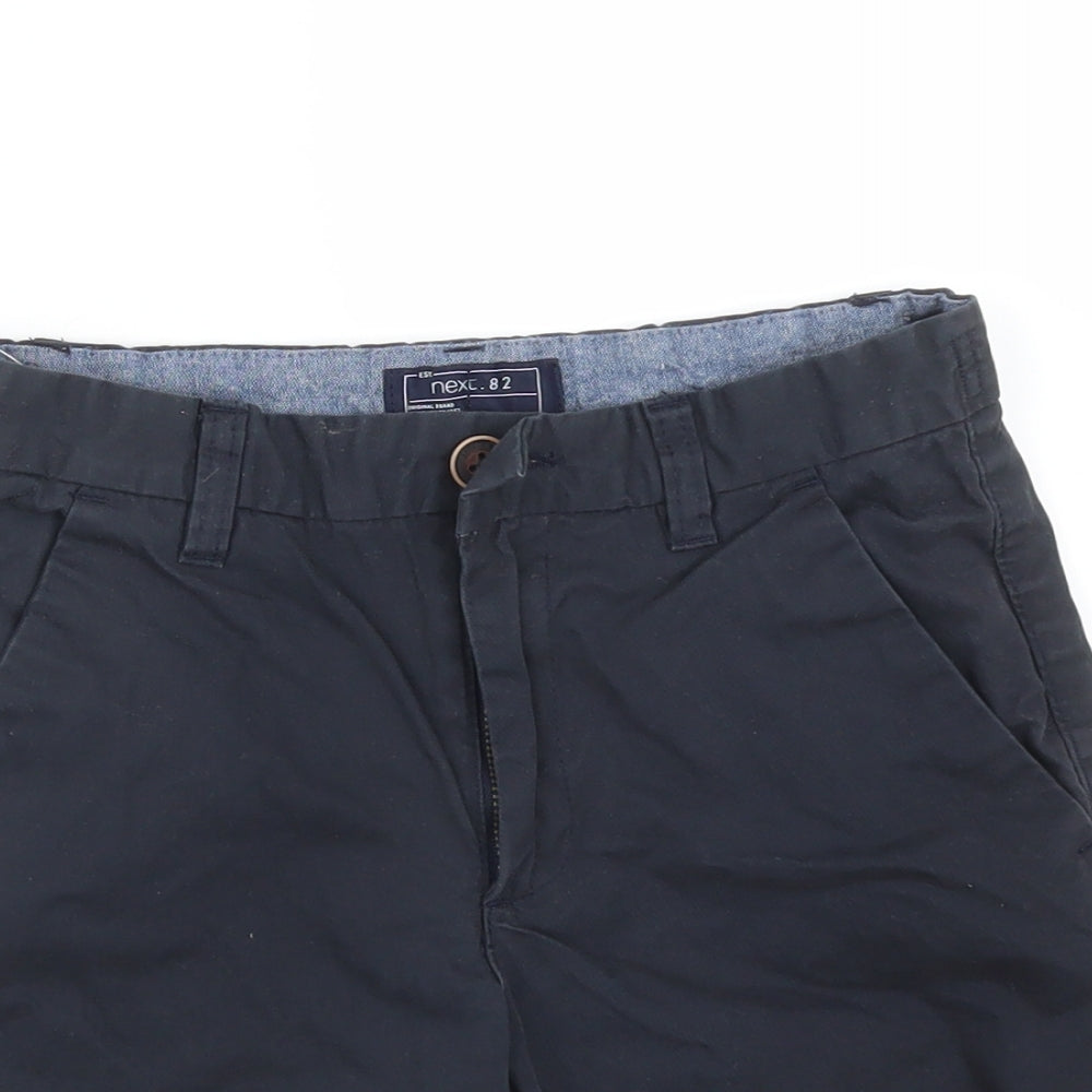 NEXT Boys Black   Chino Shorts Size 9 Years