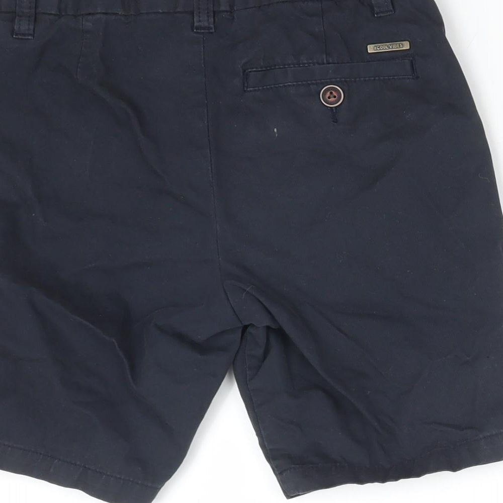 NEXT Boys Black   Chino Shorts Size 9 Years