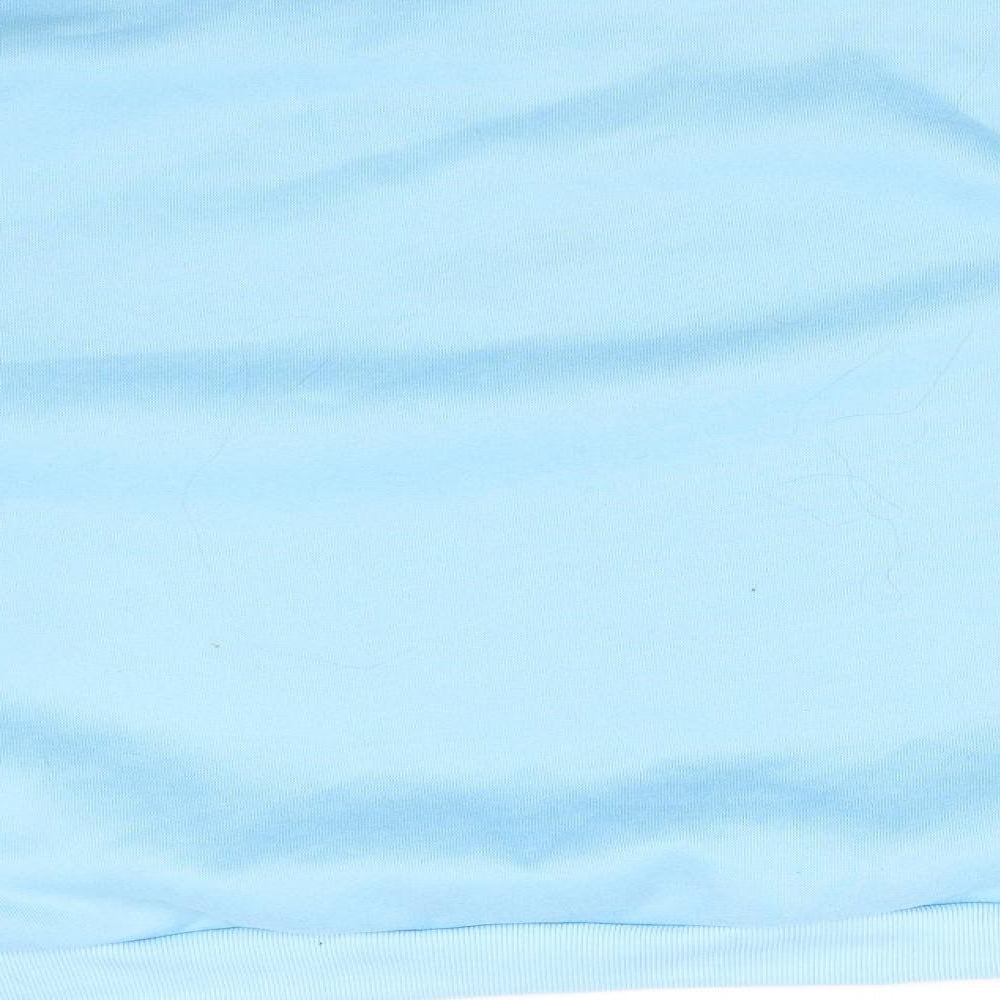 Preworn Womens Blue Geometric  Pullover Sweatshirt Size XL  - FLYING AIRPLANE