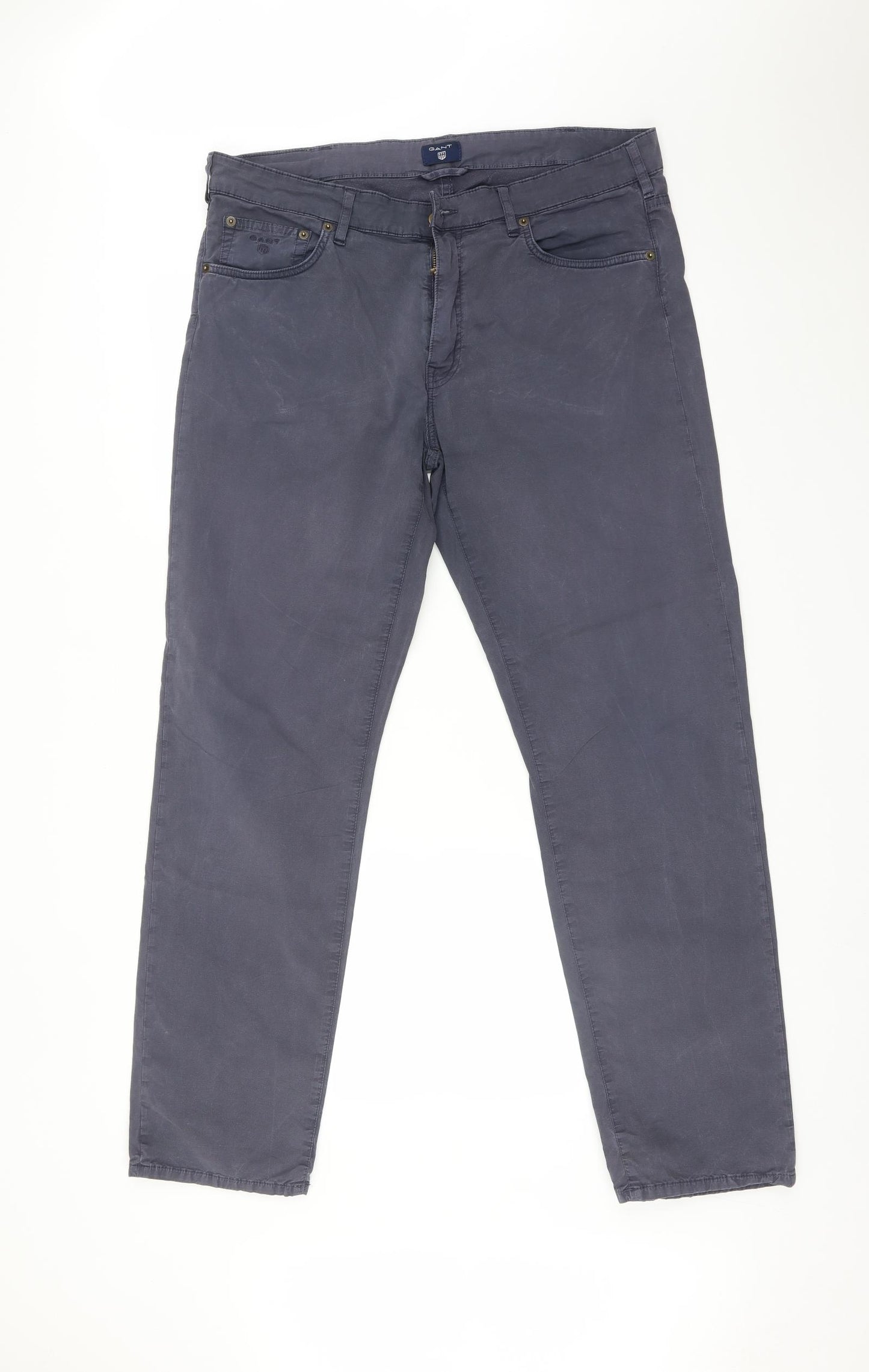 GANT Womens Blue   Trousers  Size 36 L32 in