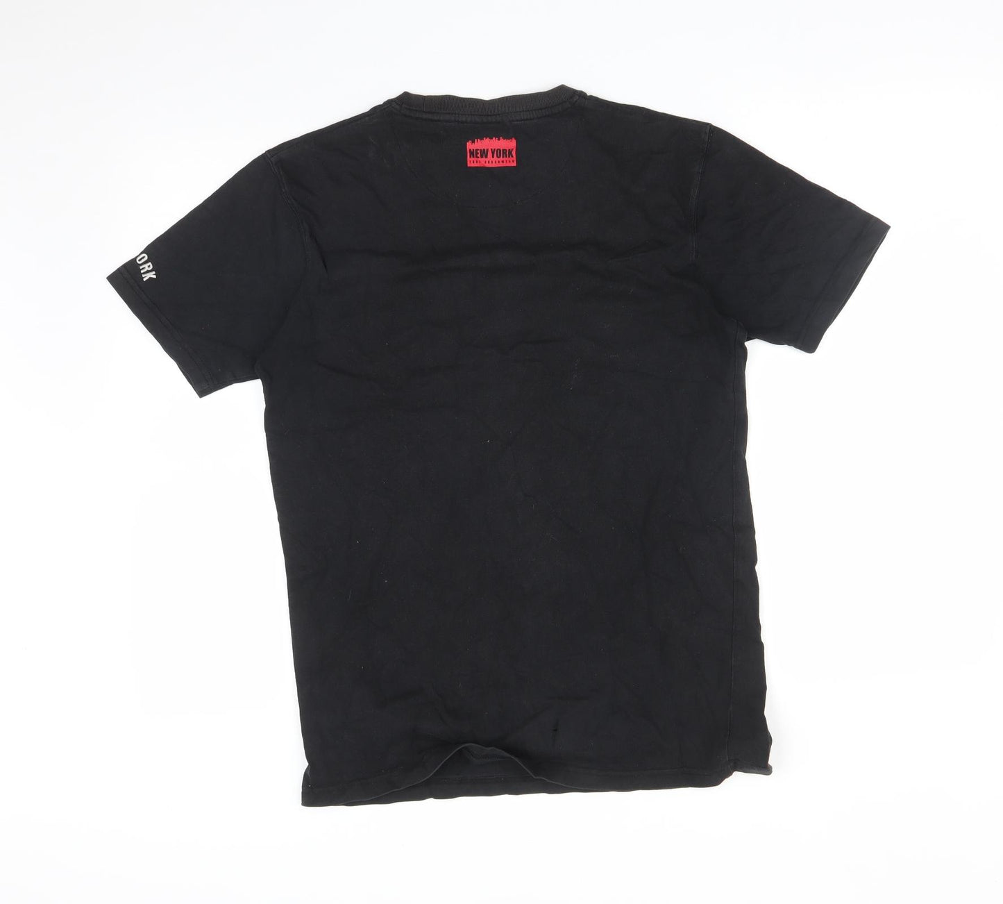 New York Mens Black    T-Shirt Size S  - BRONX