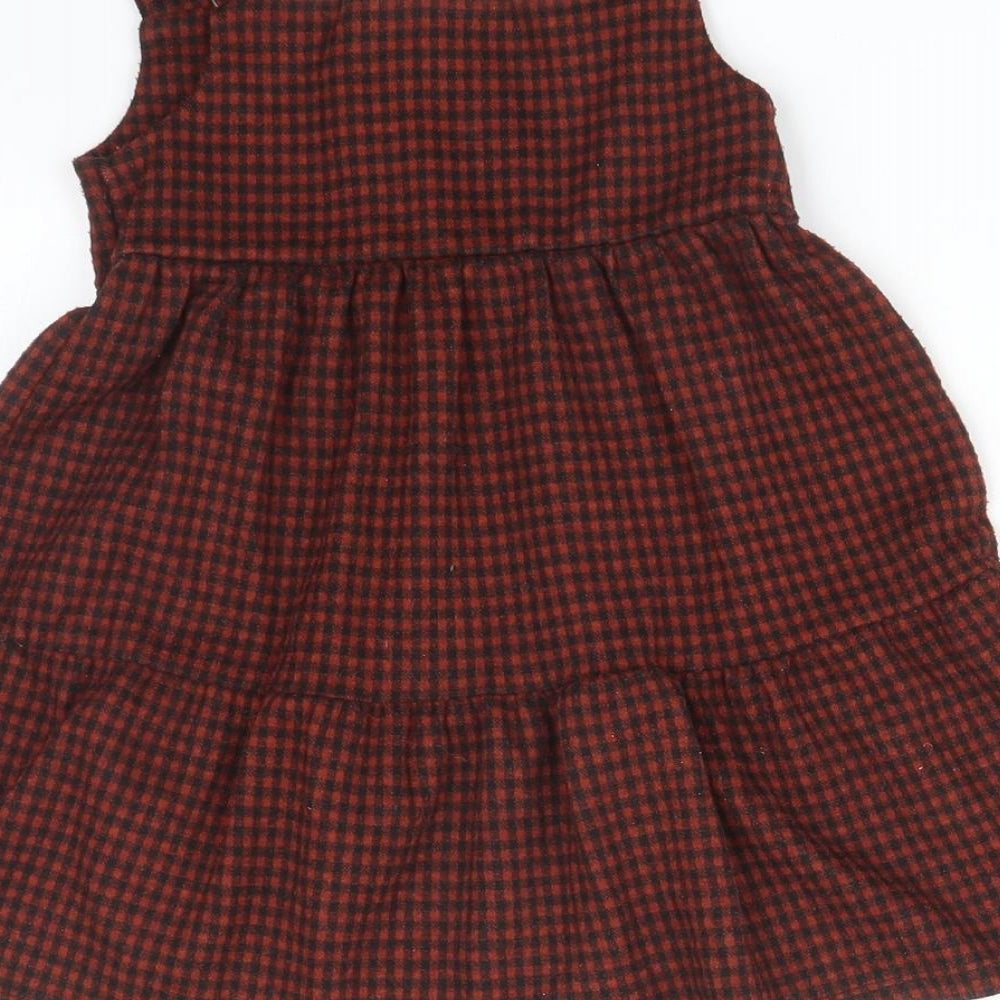 George Girls Multicoloured Check  A-Line  Size 2-3 Years