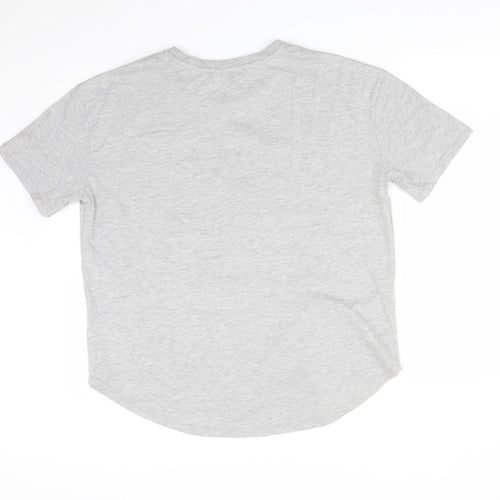 Very Womens Grey   Basic T-Shirt Size 10  - LOS ANGELES