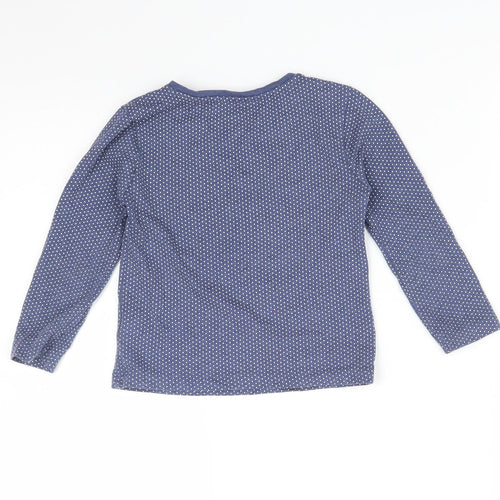Very Girls Blue Polka Dot  Basic T-Shirt Size 2-3 Years