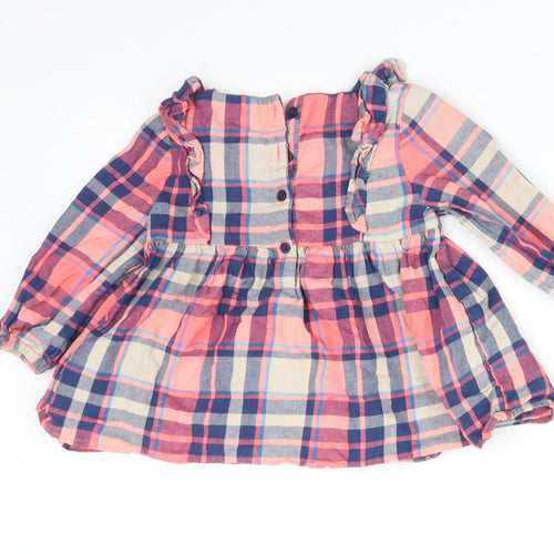 VERY  Girls Multicoloured Check  Fit & Flare  Size 18-24 Months