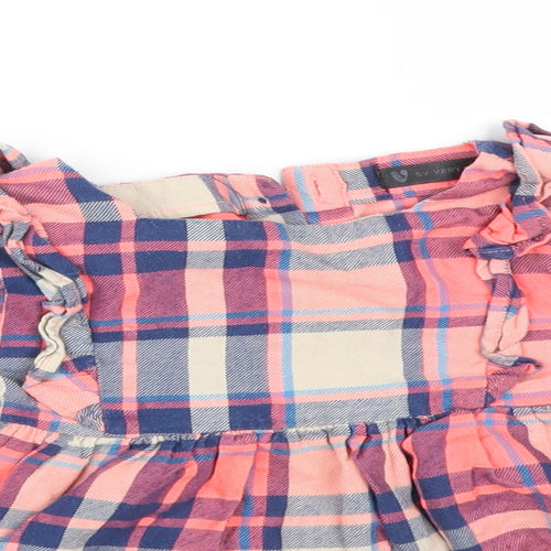 VERY  Girls Multicoloured Check  Fit & Flare  Size 18-24 Months
