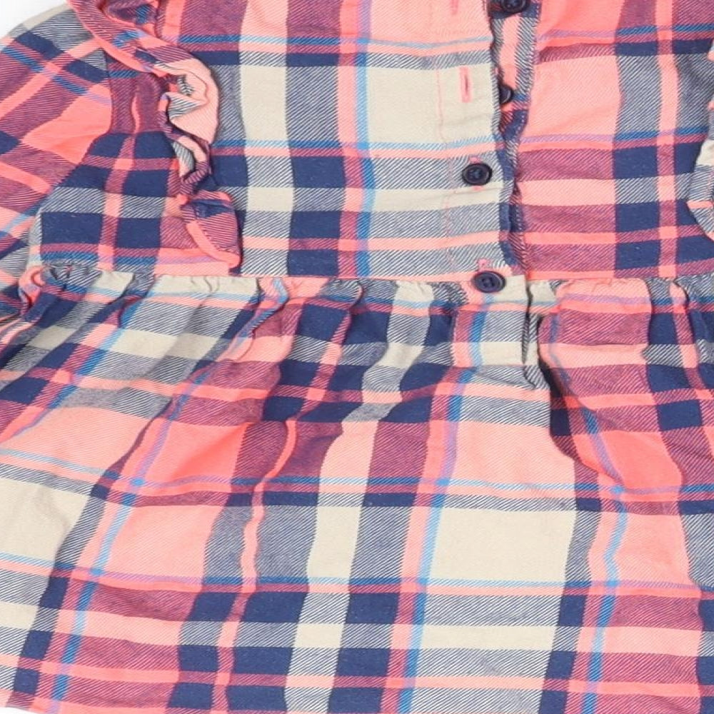VERY  Girls Multicoloured Check  Fit & Flare  Size 18-24 Months