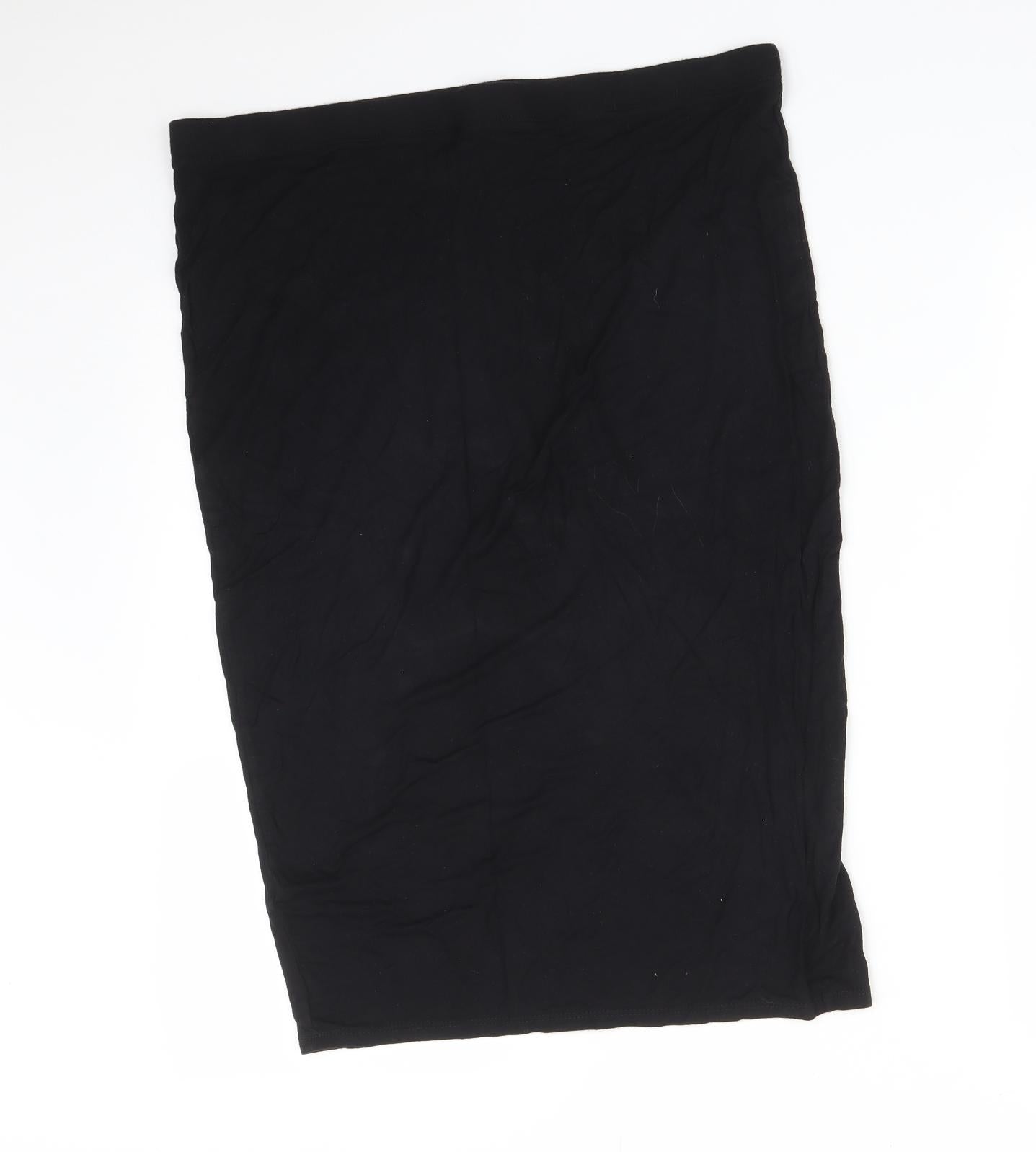 George Womens Black   Straight & Pencil Skirt Size 16