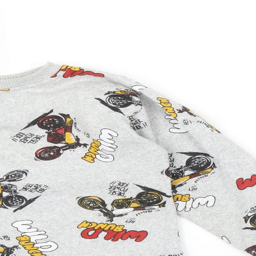 SIYA LIFE Boys Grey Solid   Pyjama Set Size 6-7 Years  - WILD BUNCH MOTORBIKES