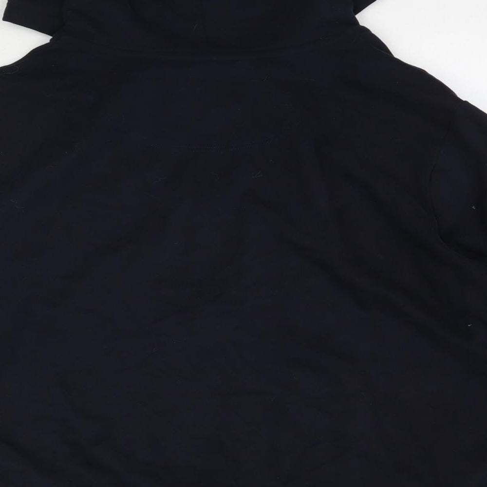 Maine Womens Blue   Full Zip Hoodie Size L