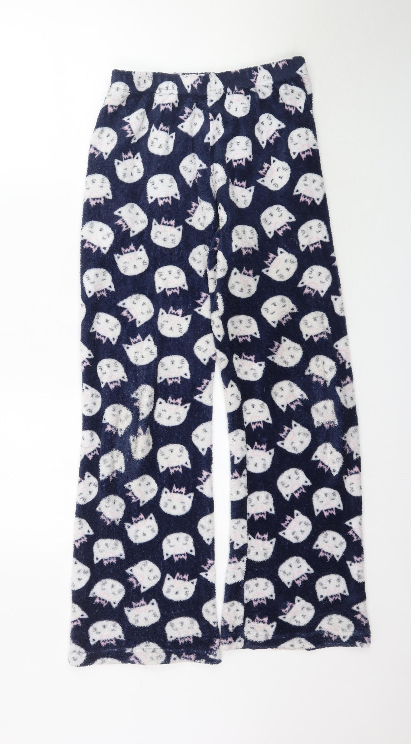 Love to Lounge Womens Blue    Pyjama Pants Size S  - Fluffy Cat