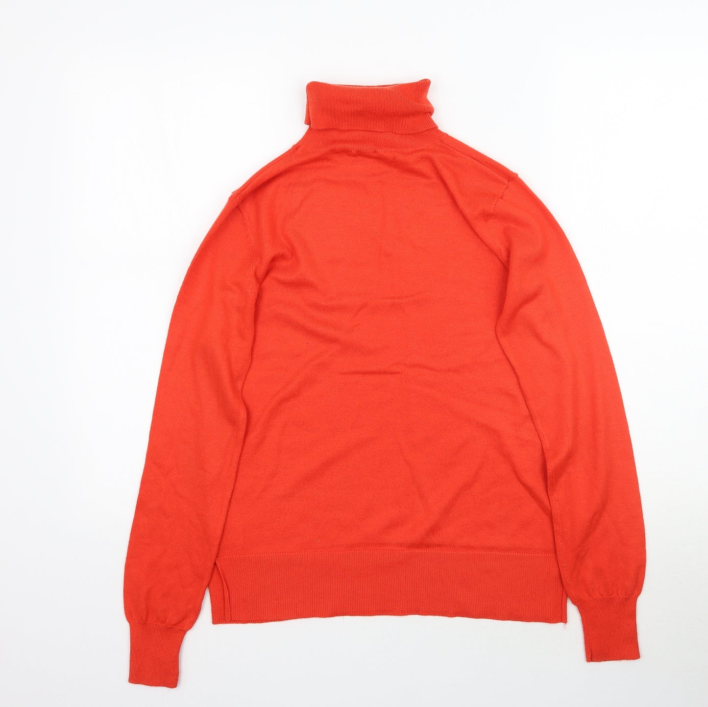 Papaya Womens Orange  Knit Pullover Jumper Size 12