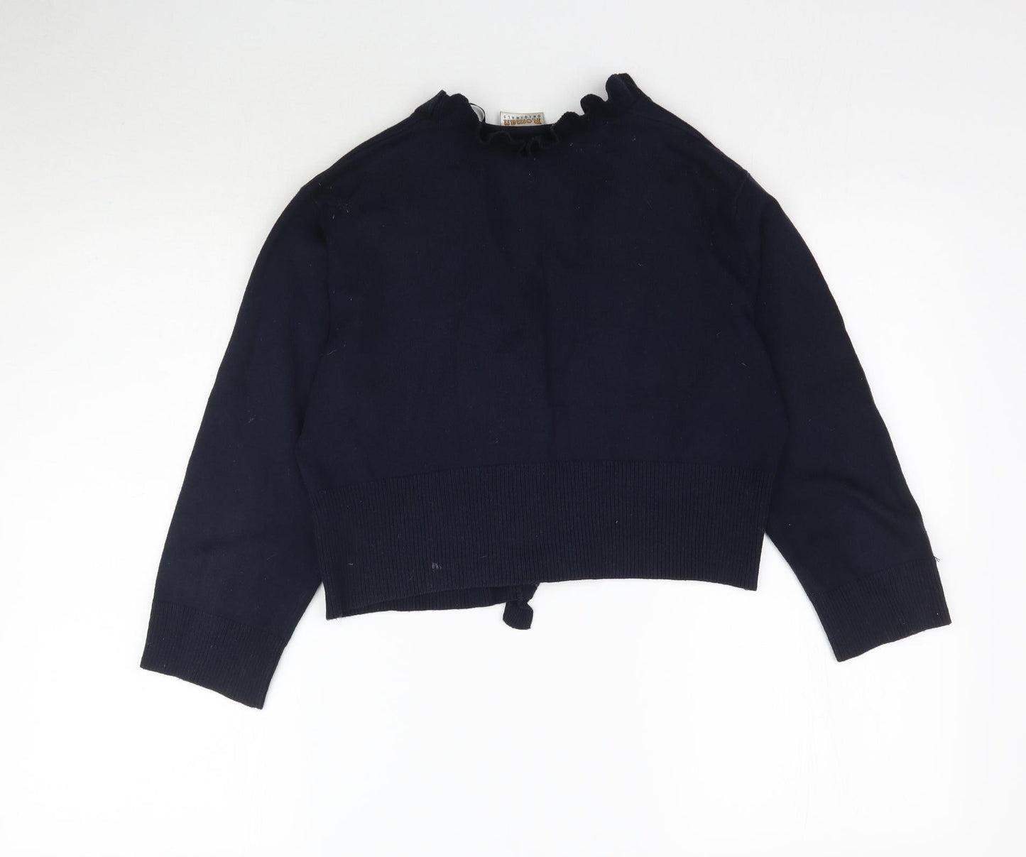 Roman Womens Blue  Knit Cardigan Jumper Size M