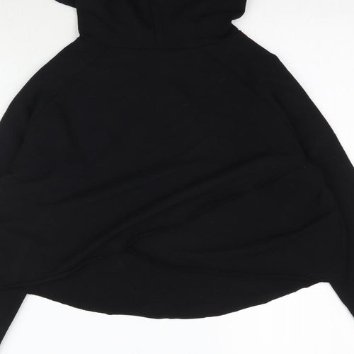 Just Cool Womens Black   Pullover Hoodie Size XS