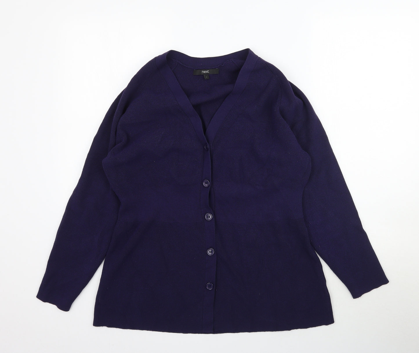 NEXT Womens Blue  Knit Cardigan Jumper Size L