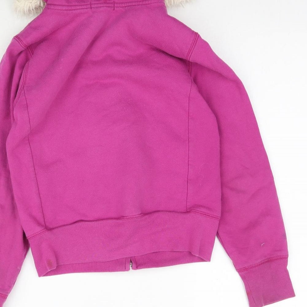 Gap Girls Pink   Full Zip Hoodie Size M