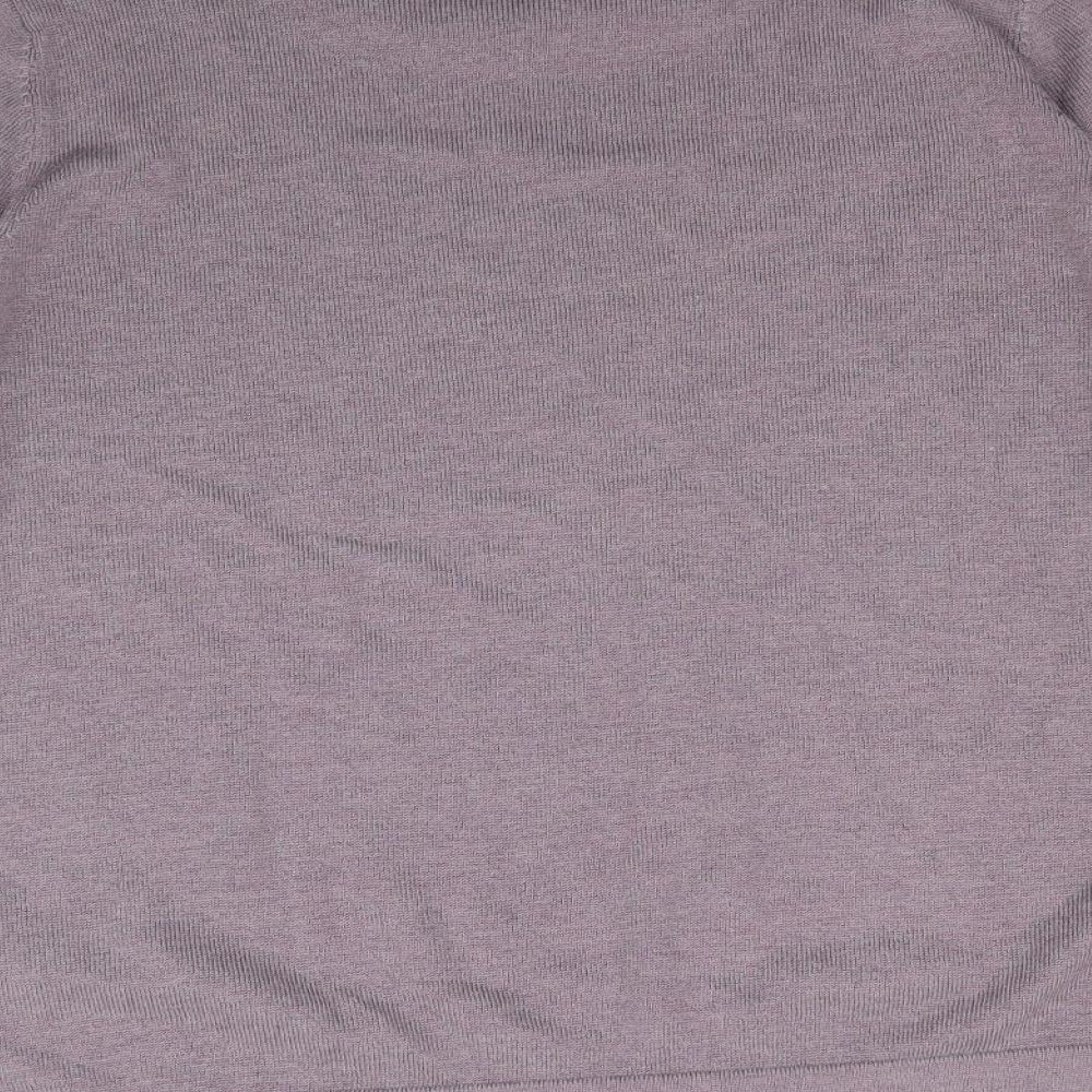 Marks and Spencer Womens Purple  Knit Pullover Jumper Size 20