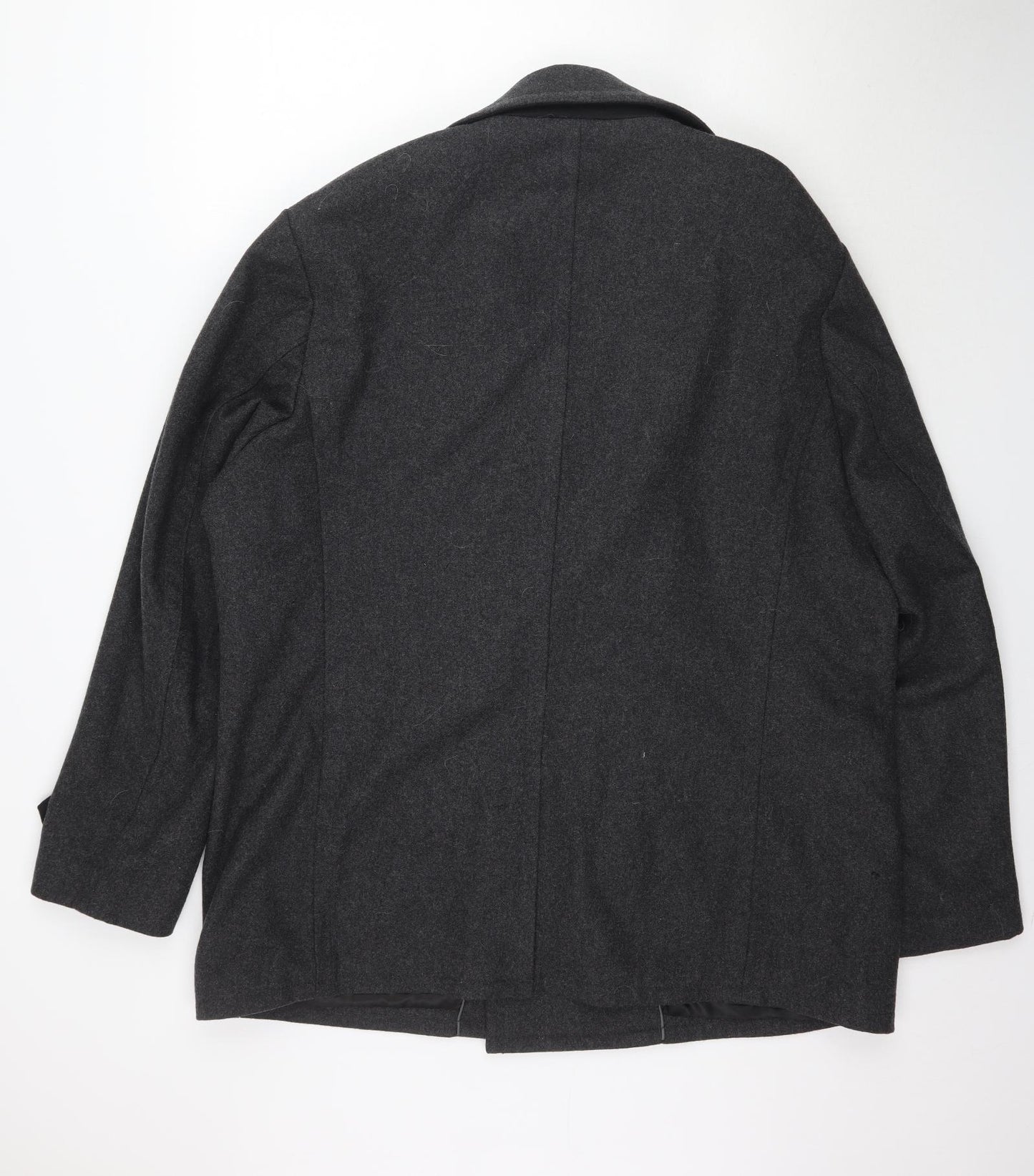 TU Womens Grey   Overcoat Coat Size 2XL