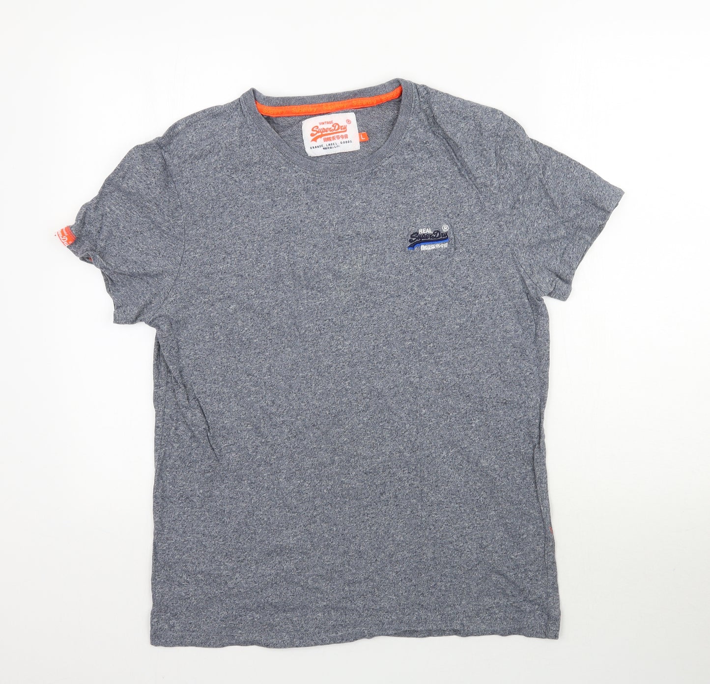 Superdry Mens Grey    T-Shirt Size L