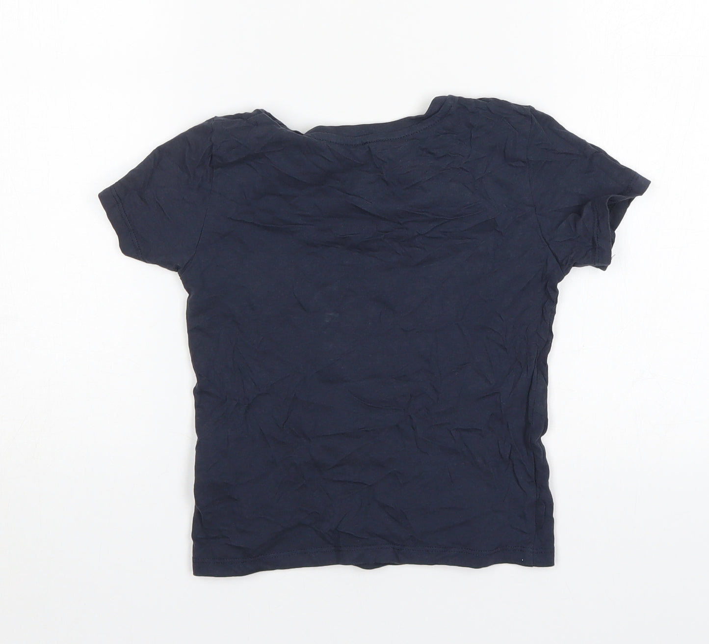 Primark Boys Blue   Basic T-Shirt Size 3-4 Years
