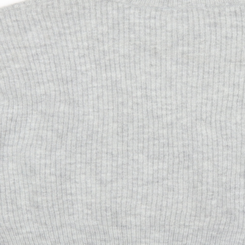 Topshop Womens Grey   Pullover Jumper Size L
